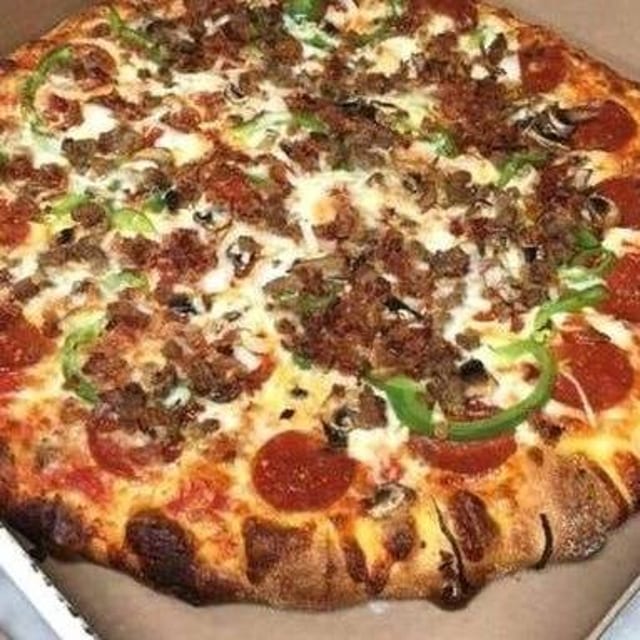 Falcon Special Pizza.
