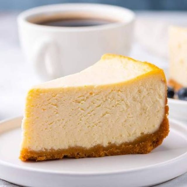 New York Style Cheesecake.