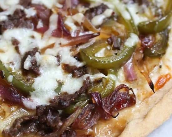 Philly Steak Pizza.
